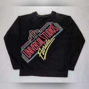 Universal Studios Florida Retro Logo 30th Anniversary Pullover Sweatshirt Small
